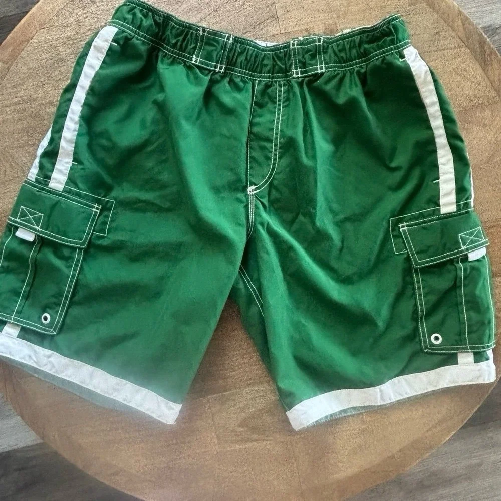 Old Navy Men's‎ Size Large Green Board Shorts